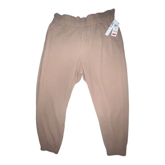 Bar III Trendy Plus Size Paperbag-Waist Jogger Pants Warm Ginger 1X NWT - Picture 2 of 7